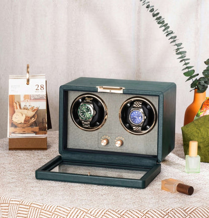 2-Watch Automatic Winder for Daily Rotation